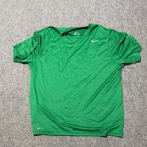 Nike Kids Emerald Green Dri-FIT Tee